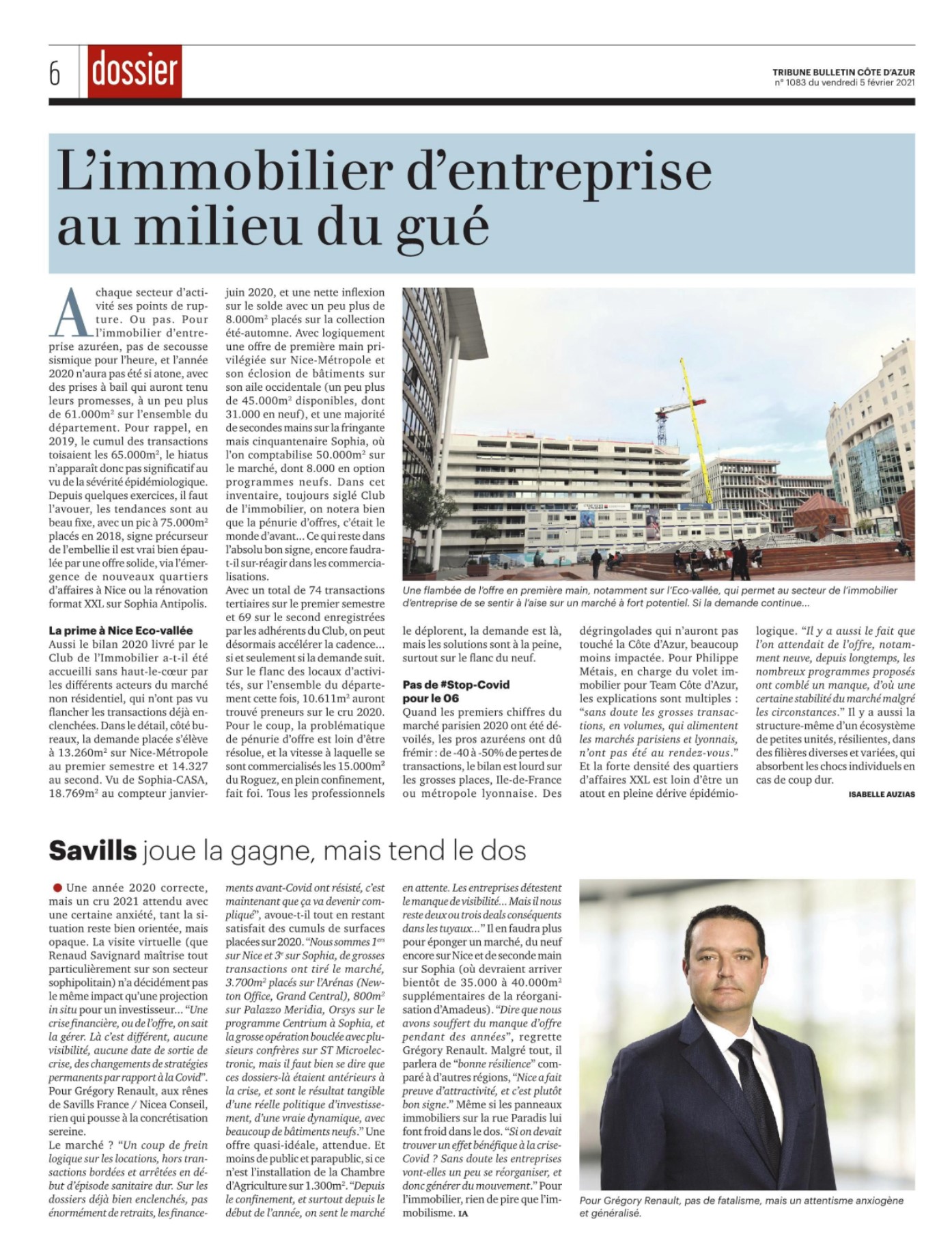 L'immobilier d'entreprise au milieu du gué